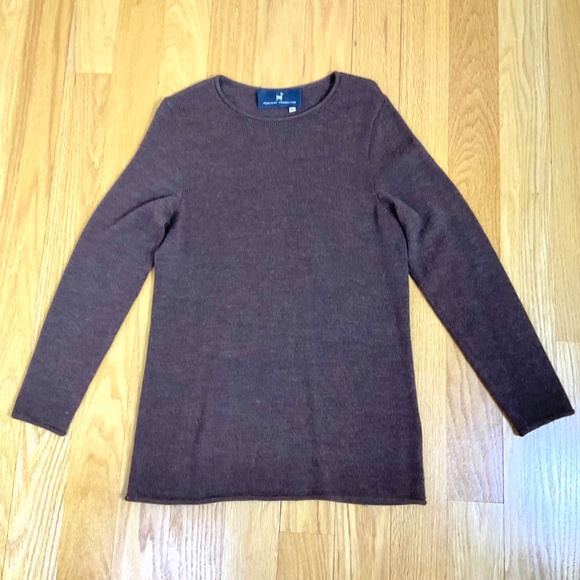 Peruvian Connection Sweater Brown Wool Alpaca (S) - Picture 4 of 7